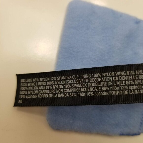 INC International Concept Women's Lace Halter Back Bralette Yacht Blue Sz 3X-NWT - Picture 8 of 9